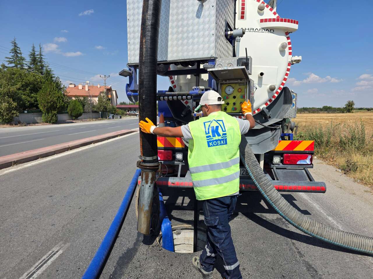 Konya’da altyapı alarm vermeden harekete geçildi! 600’lük hat temizlendi 1